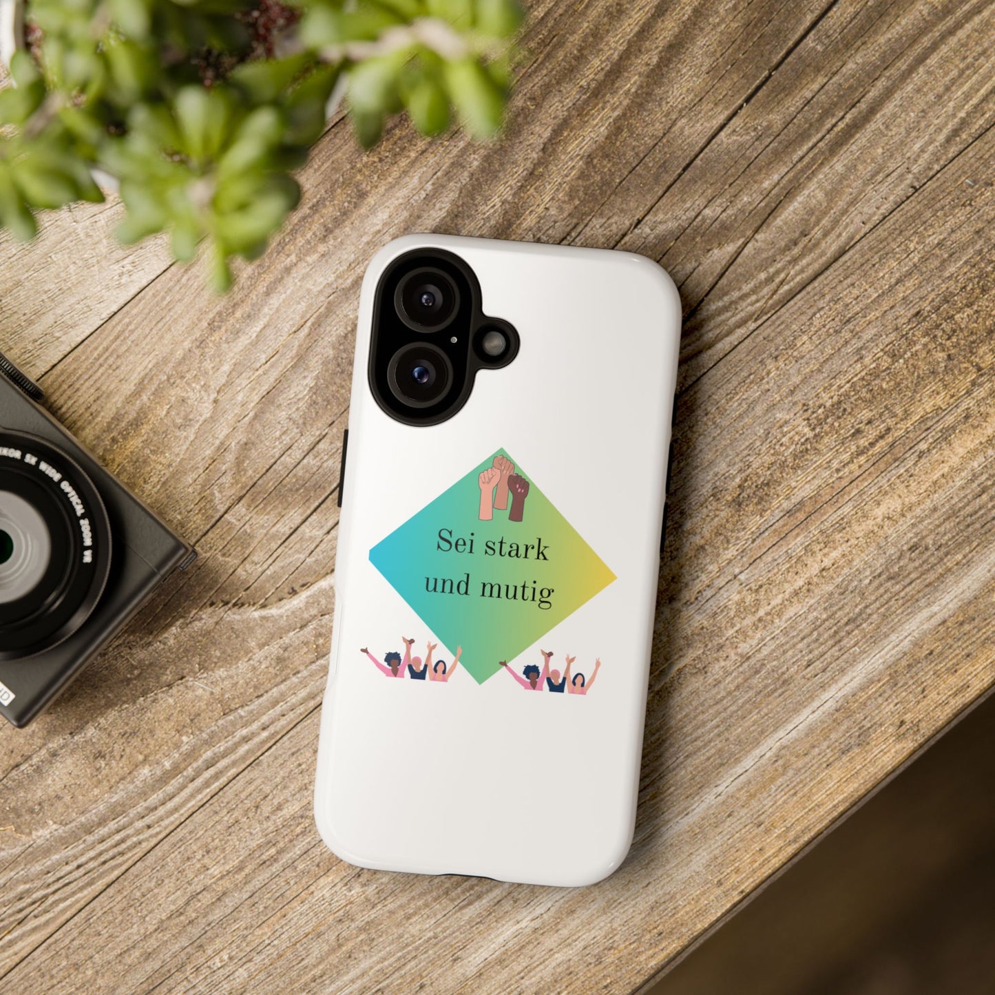 Inspirierende Handyhülle, Motivierende iPhone Hülle, Krafthülle, Geschenke für Sie, Ermutigungsaccessoires